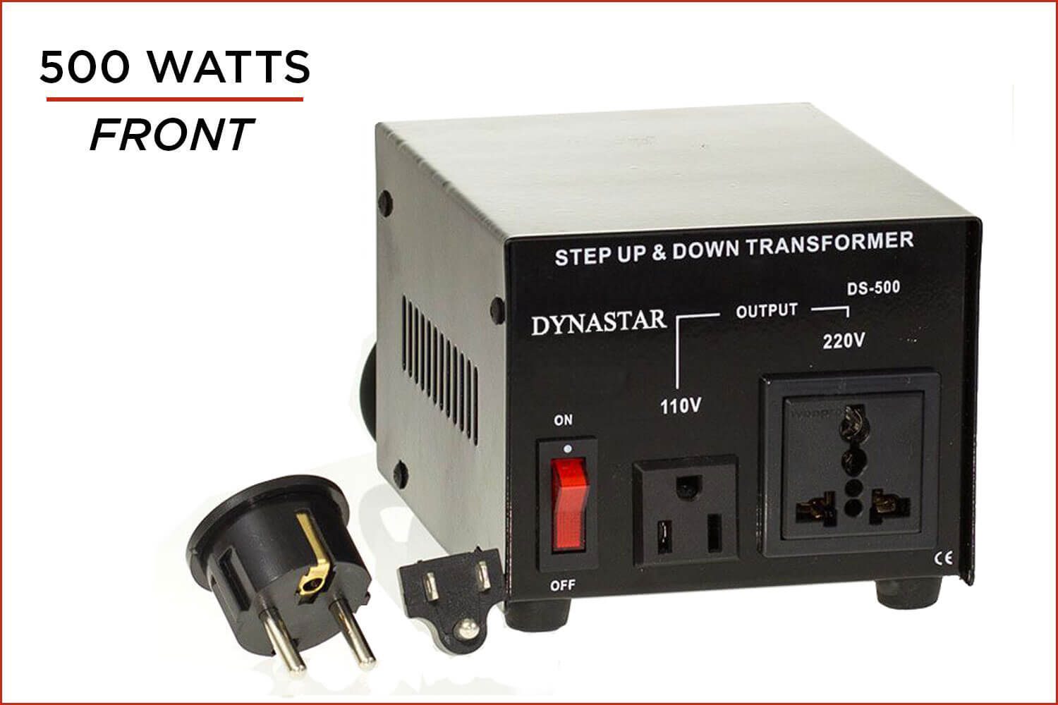 500 Watt Step Up Step Down Electrical Power Voltage Converter Transformer 
